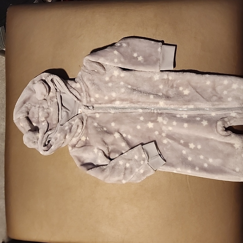 Fleece onesie size 12M